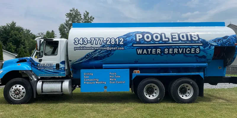 Emergency water supply being delivered to an Ottawa residence