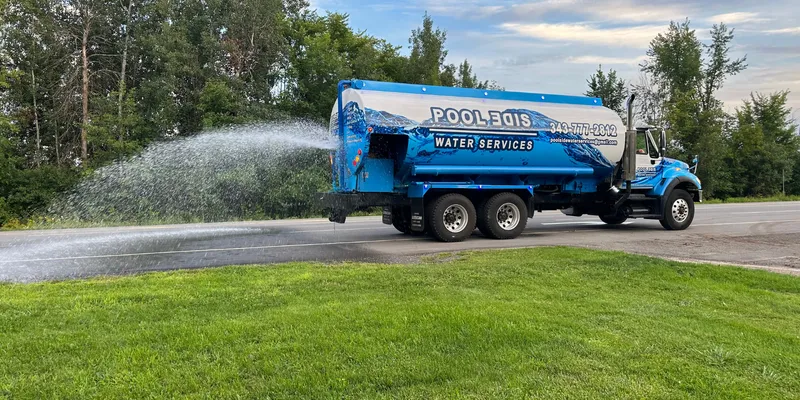 Water delivery service for rural properties outside Ottawa