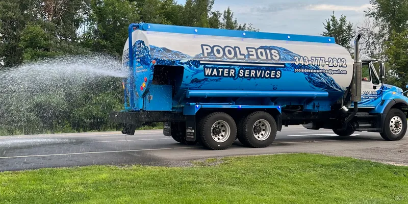 Fast same-day water delivery completed at an Ottawa property